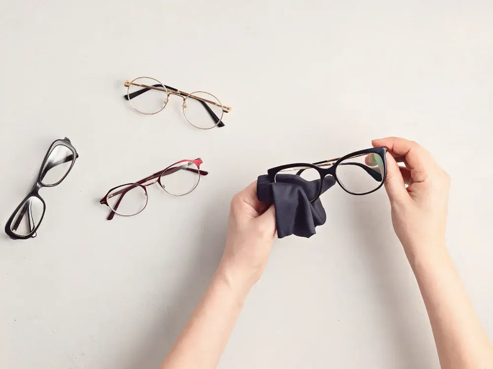 Cleaning glasses frames and lenses is quite important