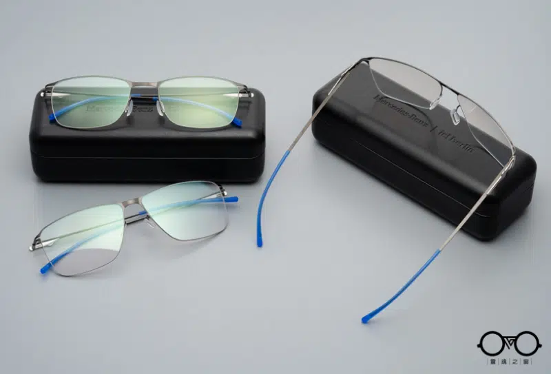 ic! berlin eyeglasses with original cases