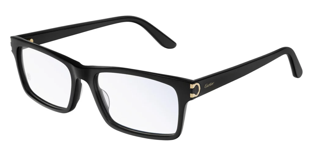 Cartier CT0005O 55 - Black Décor C