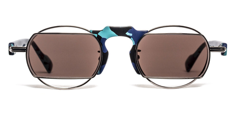 J. F. Rey™ HKXJF01 2505 47 - Col Blue/Shiny Gunmetal