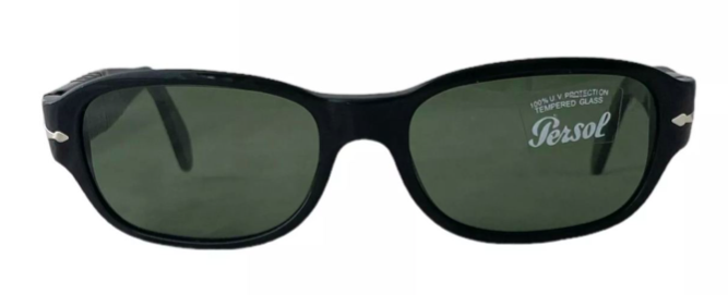 persol vintage frames black