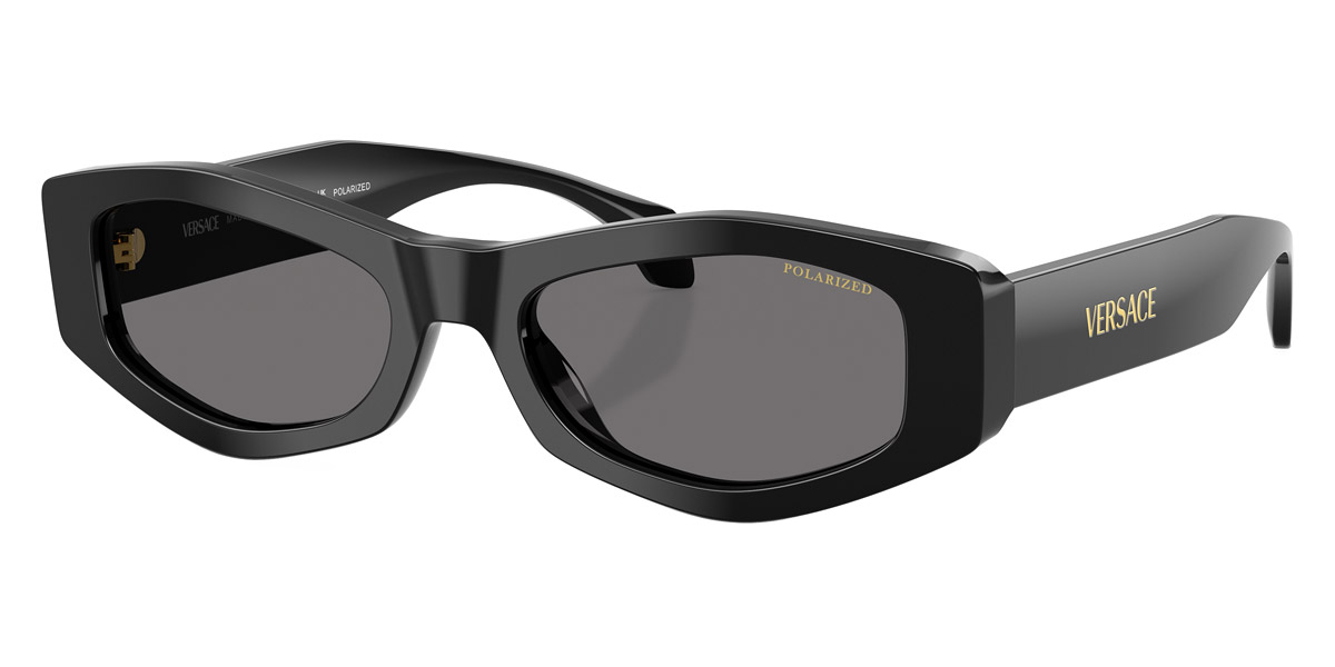 versace shades black ve4487