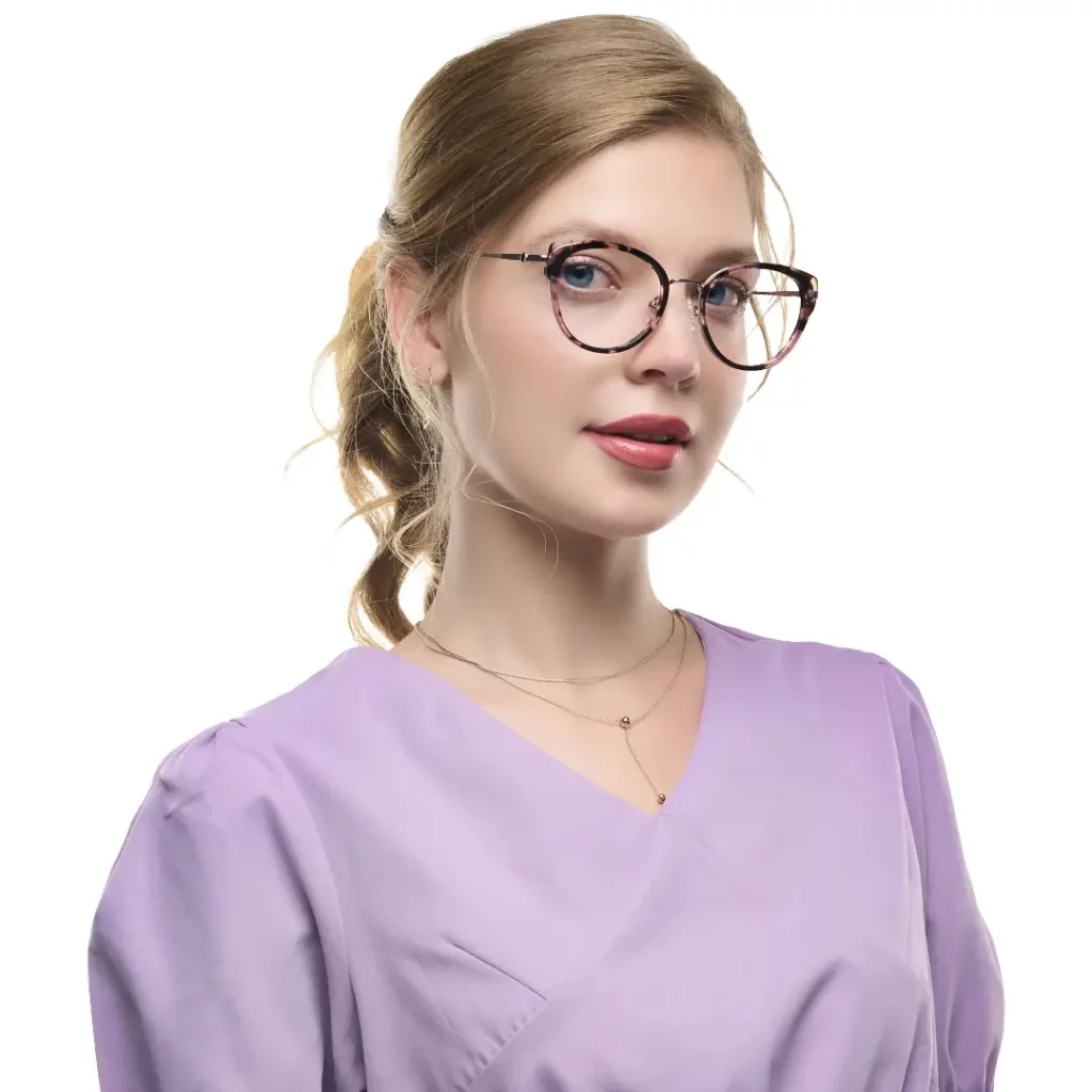 Woman in eyeglasses