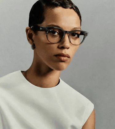 Black woman in glasses
