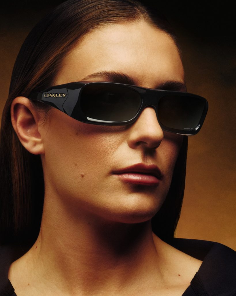 Woman in black sunglasses