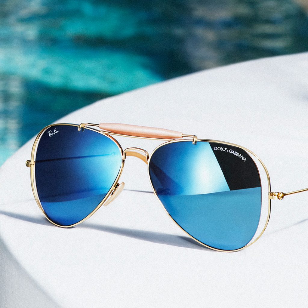 Blue sunglasses Ray-Ban Dolce&Gabbana